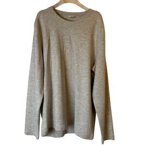 English Laundry Long Sleeve Shirt Grey + Black Size XL - EUC